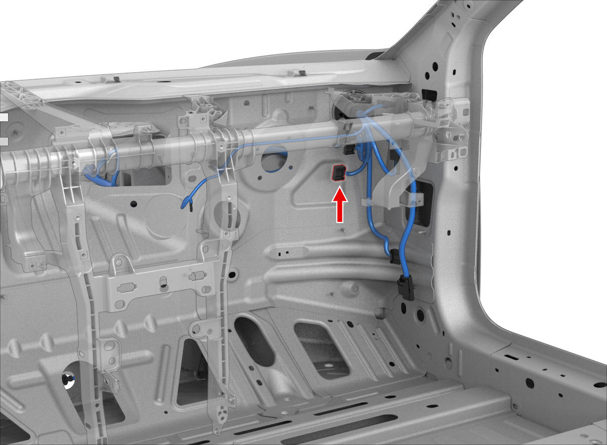 HW3 harness install location